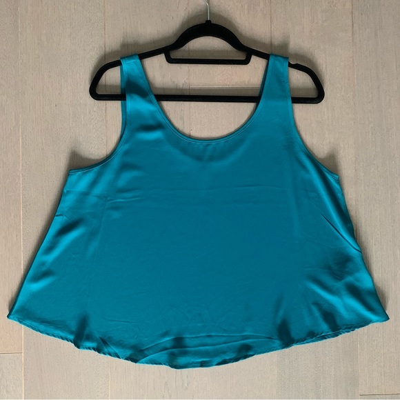 Forever 21 Teal Blue Tank Top - Picture 1 of 4